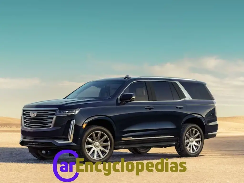 Image of the Cadillac Escalade 2023 showcasing its advanced safety features.